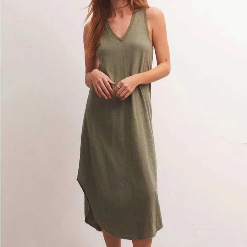 Z Supply Reverie Dress in Green size XS